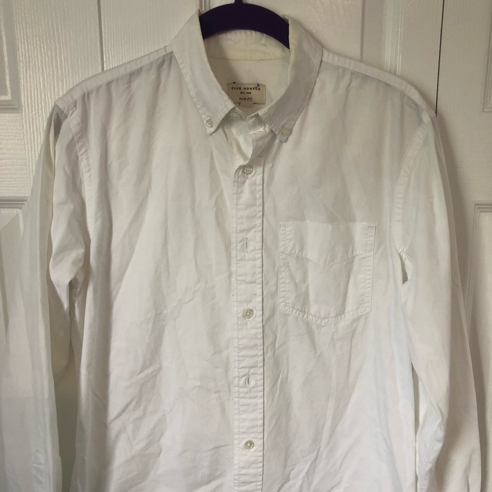 Club Monaco Slim Fit Button Up